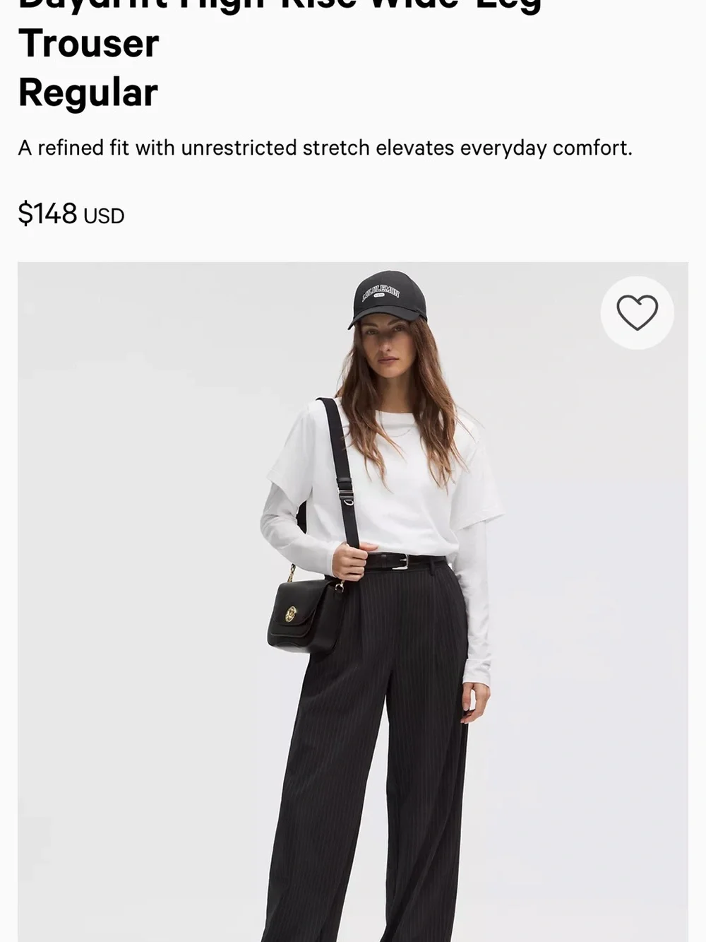 Lulu Lemon Daydrift High-Rise Wide-Leg Trouser Regular